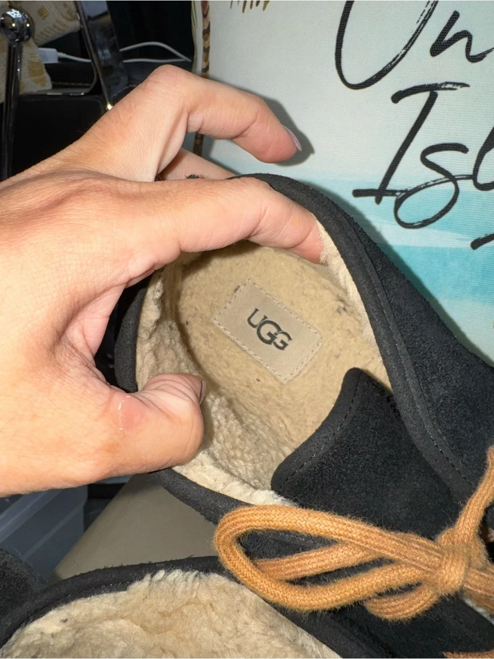 UGG Black Men'S Maksim Shoes Size 10